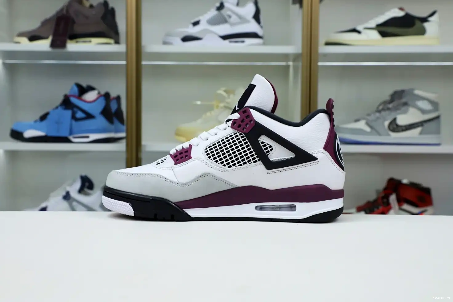 SAINT-GERMAIN JORDAN AIR 'BORDEAUX' JORDAN Kimikick PARIS AIR 4 X RETRO 0515